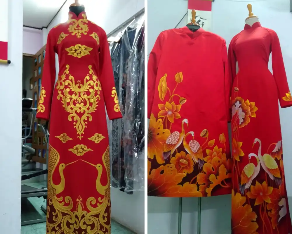may áo cưới cho cô dâu