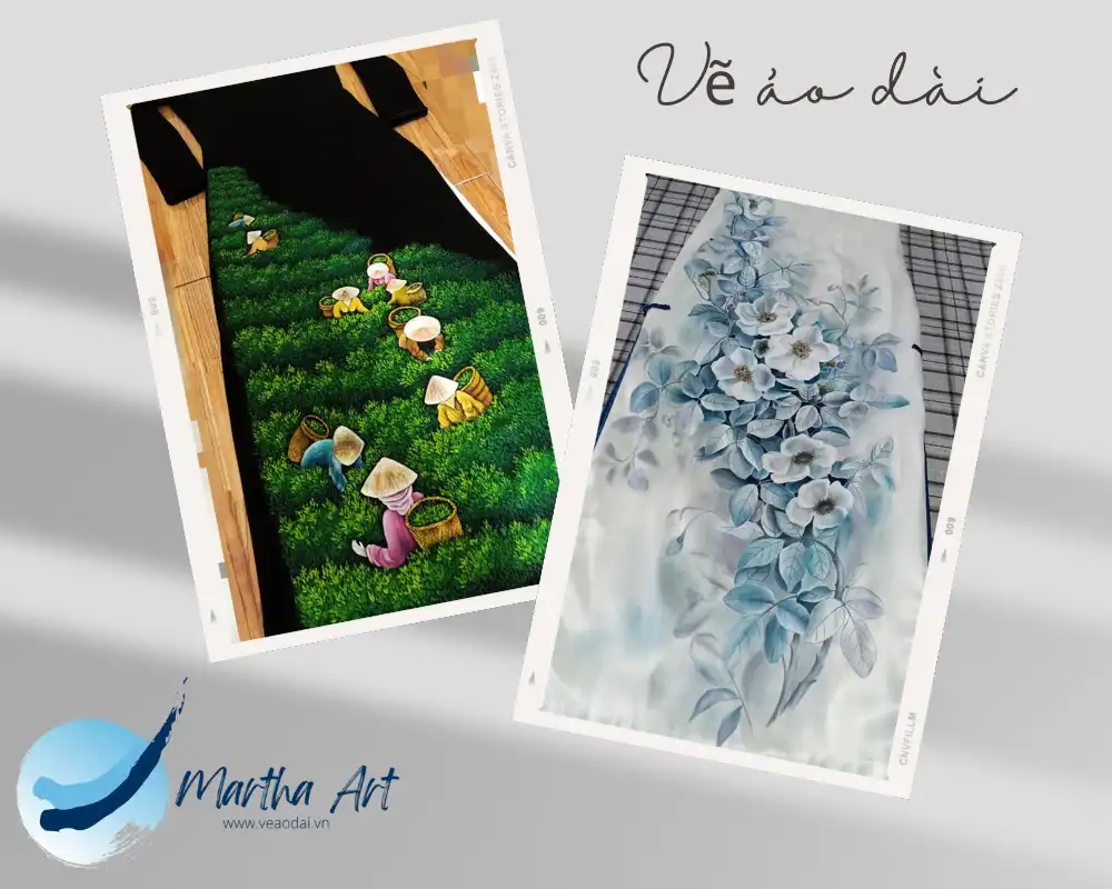 Tà áo dài chữ A