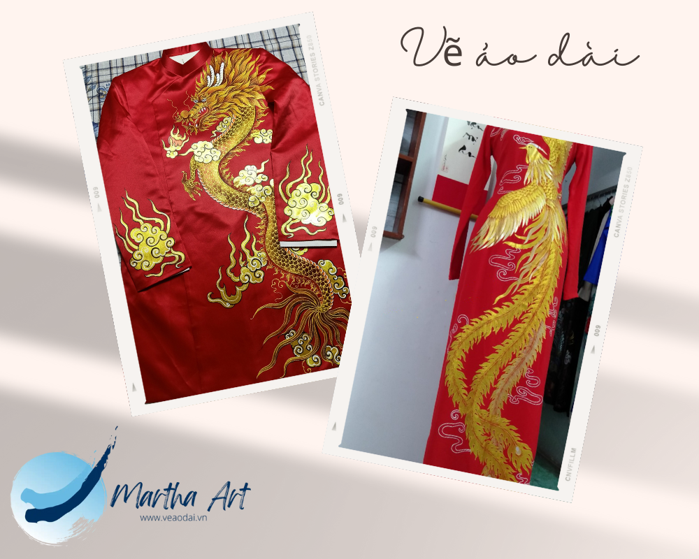 Áo dài cưới nam nữ