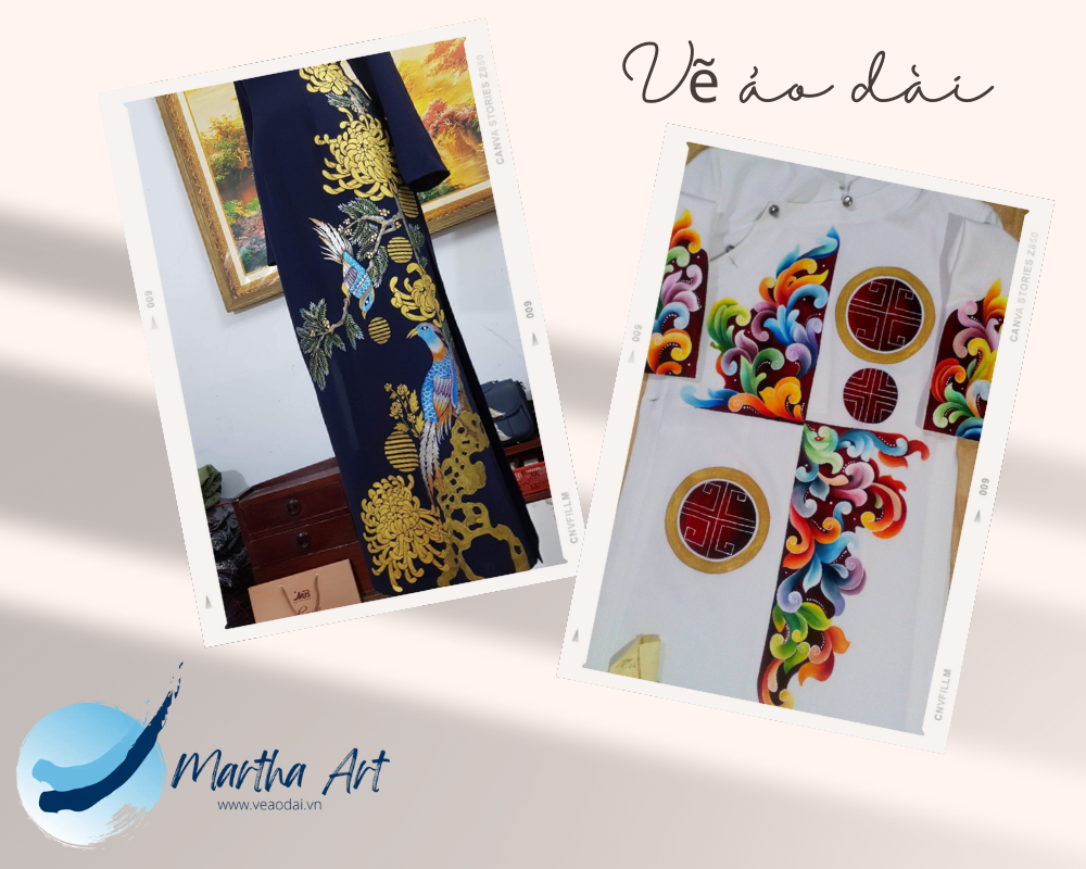 Tóc ngắn mặc áo dài