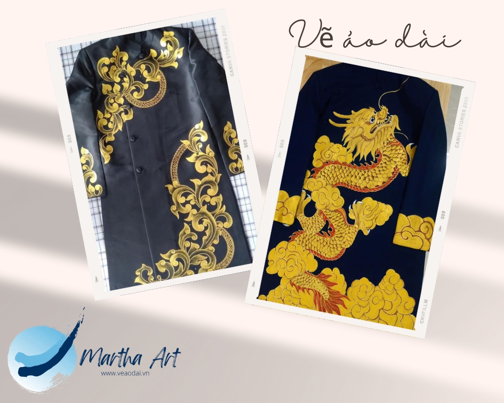 Giá vẽ áo dài nam