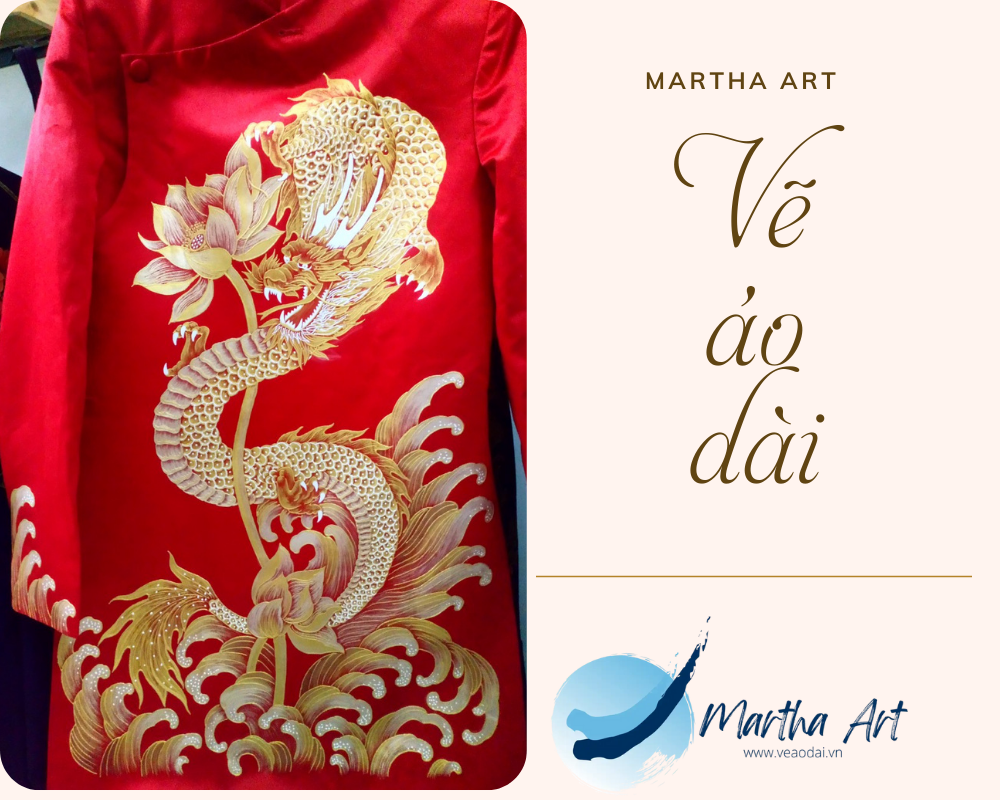 vẽ áo dài nam cầu kỳ