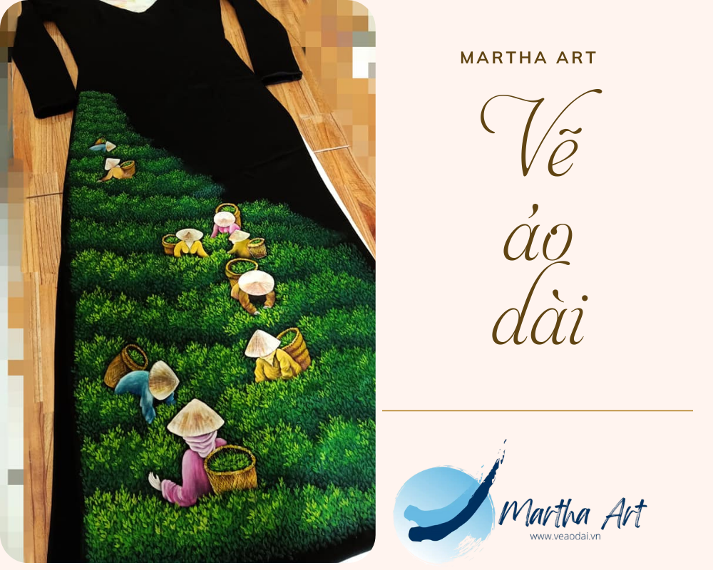 vẽ áo dài nữ cách tân