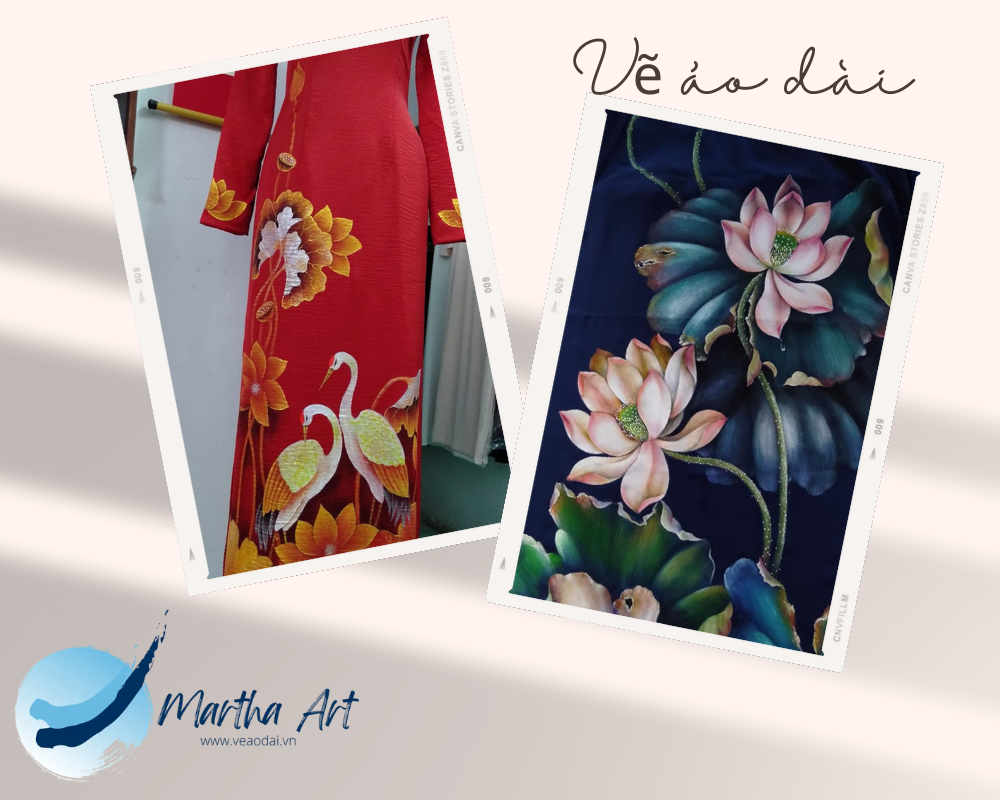 Giá vẽ áo dài nữ