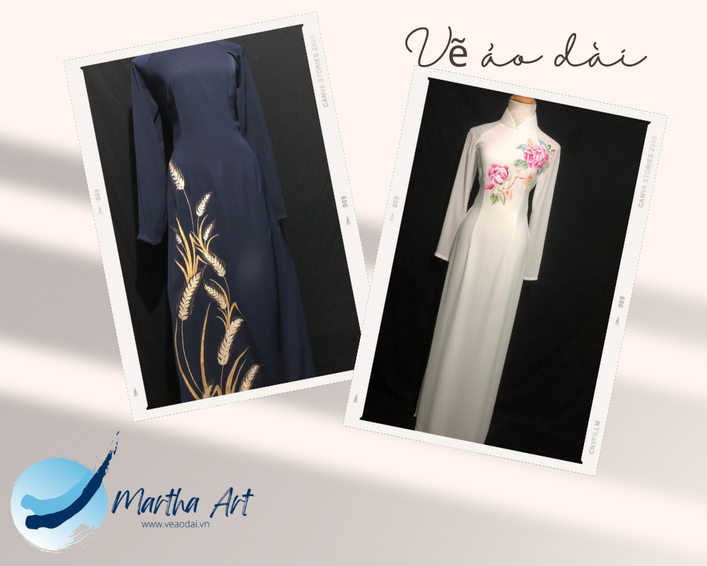 Mẹo bảo quản áo dài nữ sau khi vẽ