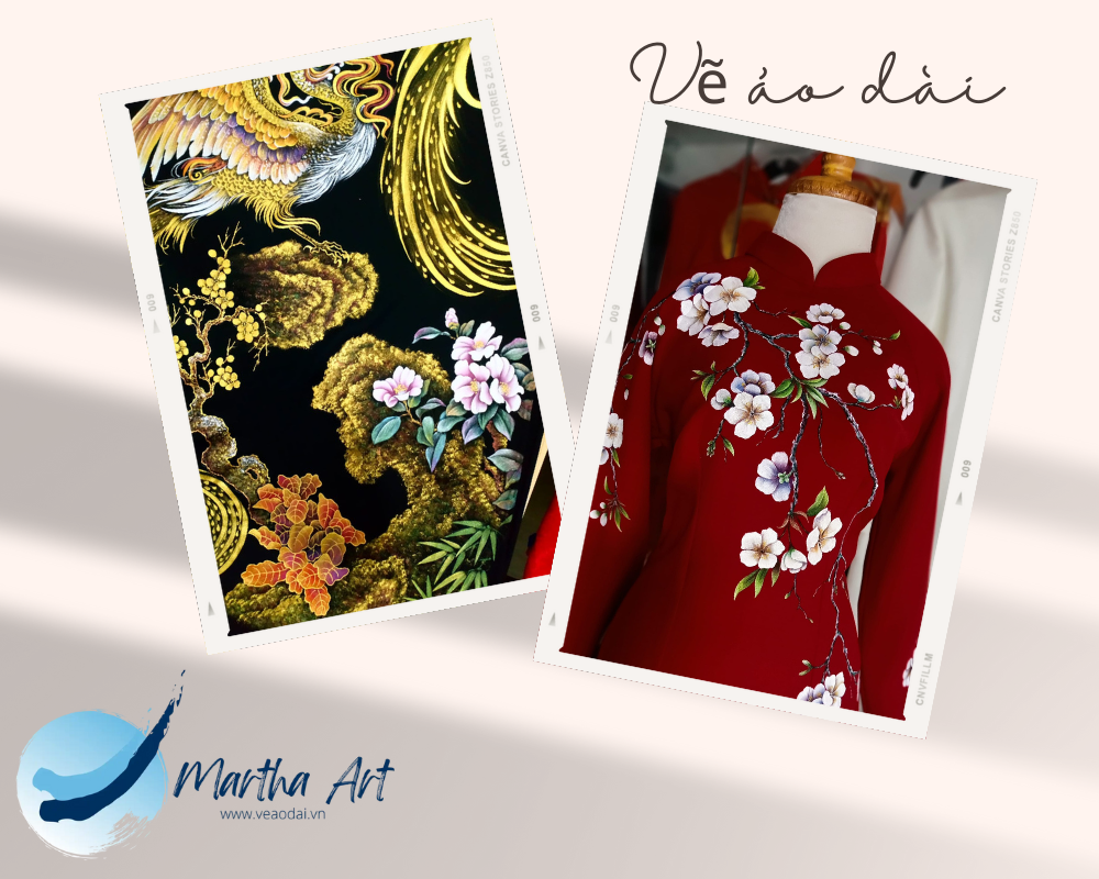 Ý nghĩa vẽ áo dài nữ