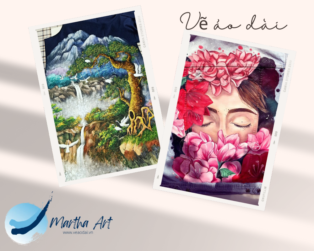 áo dài thêu tay cao cấp