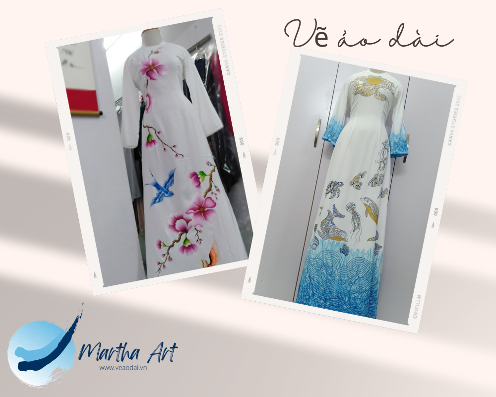 áo dài mặc tết