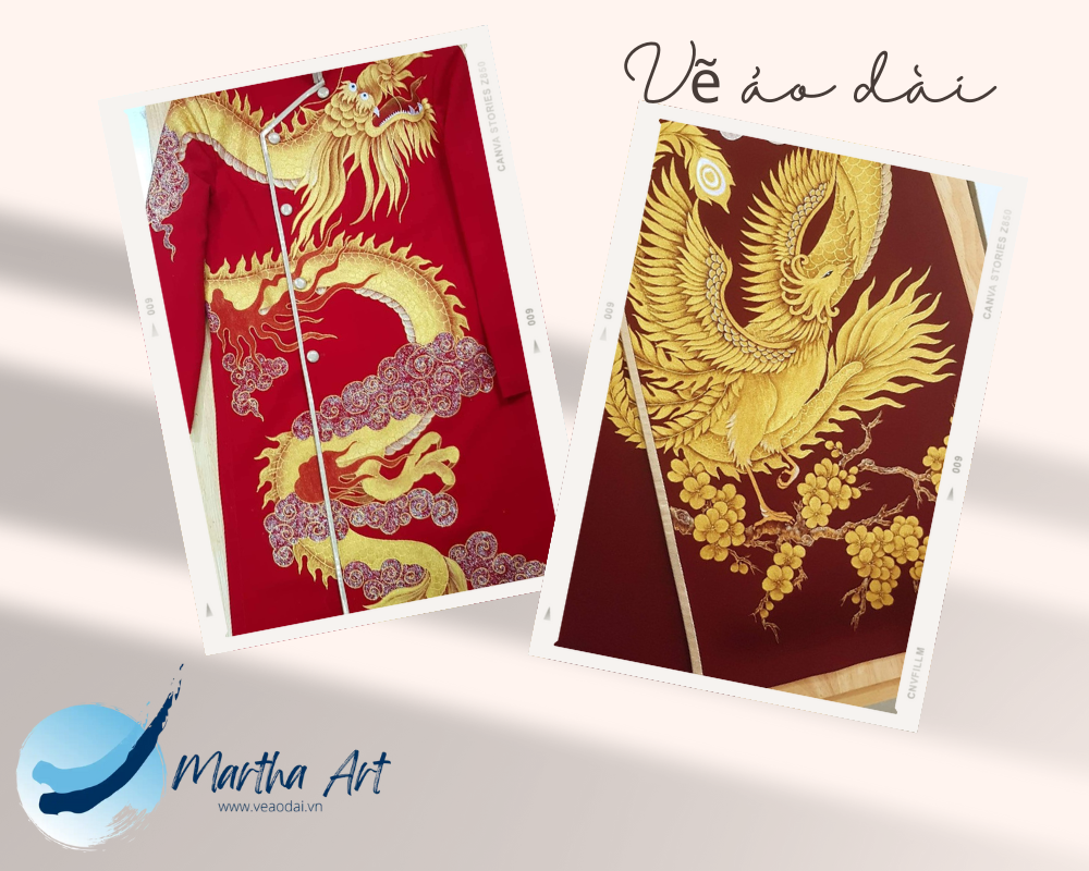 hình vẽ áo dài nam