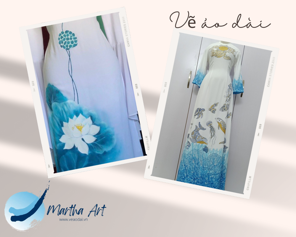 áo dài trắng quần xanh