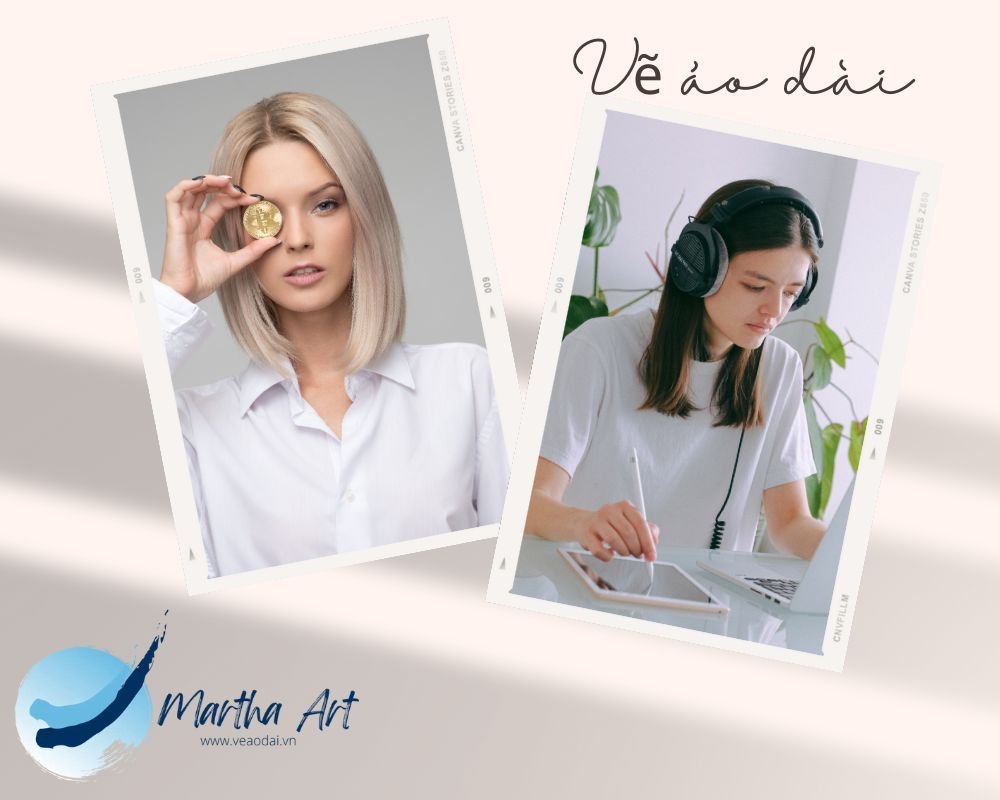 cách vẽ áo sơ mi nữ