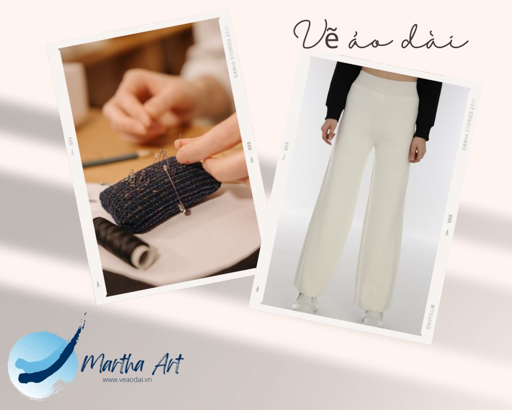 cách vẽ quần nữ