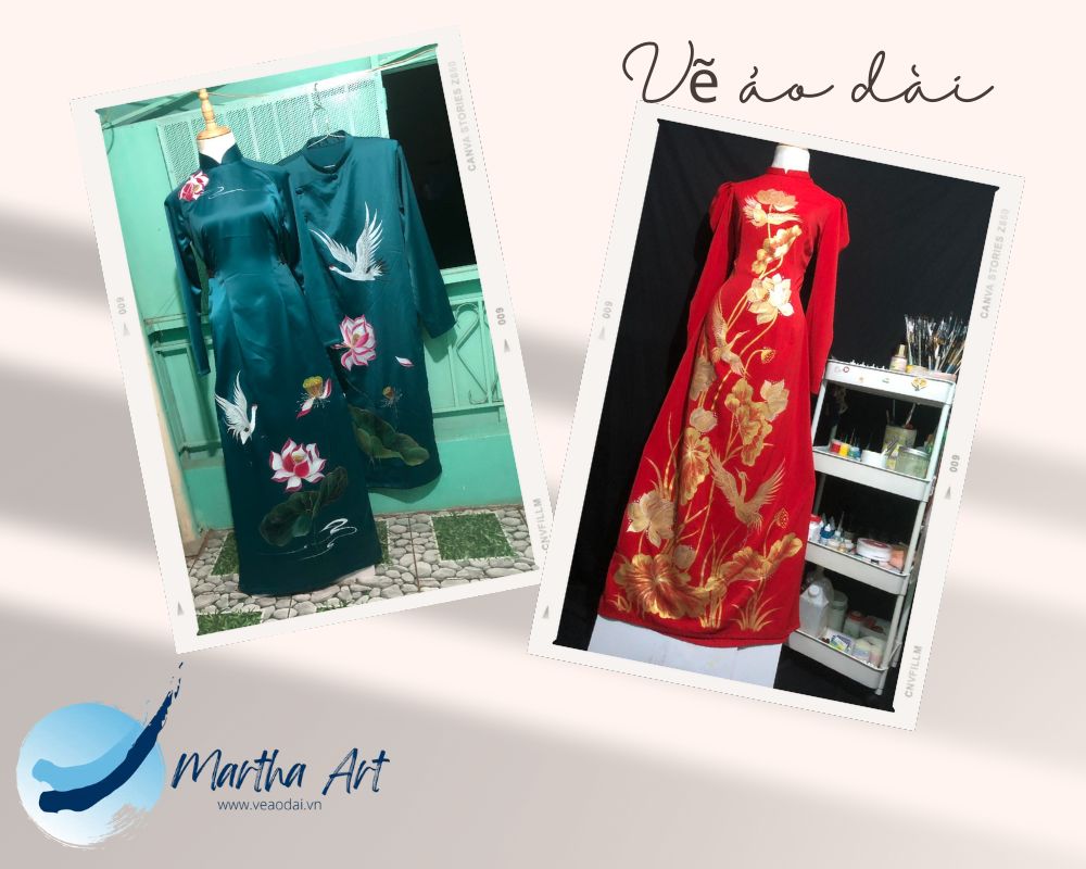 Màu sắc áo dài tôn dáng