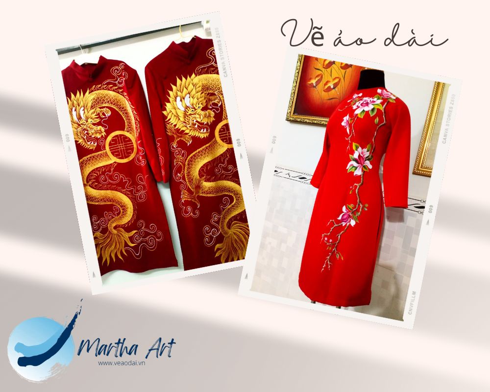 Những gam màu áo dài nổi bật