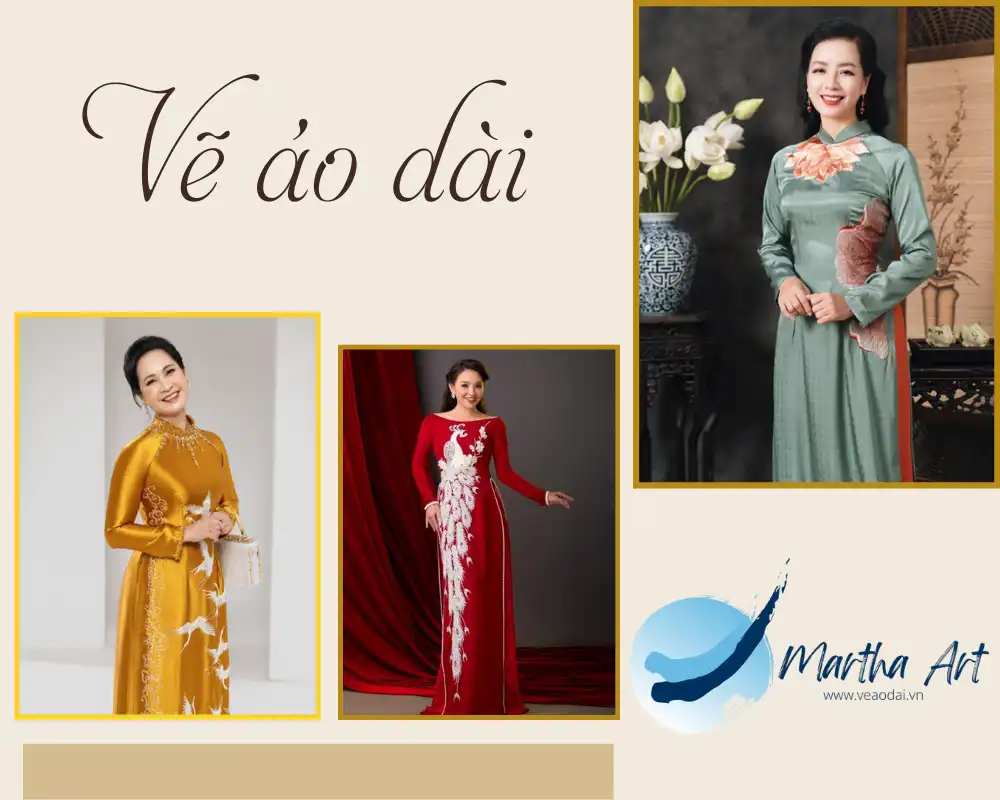 Áo dài mẹ cô dâu