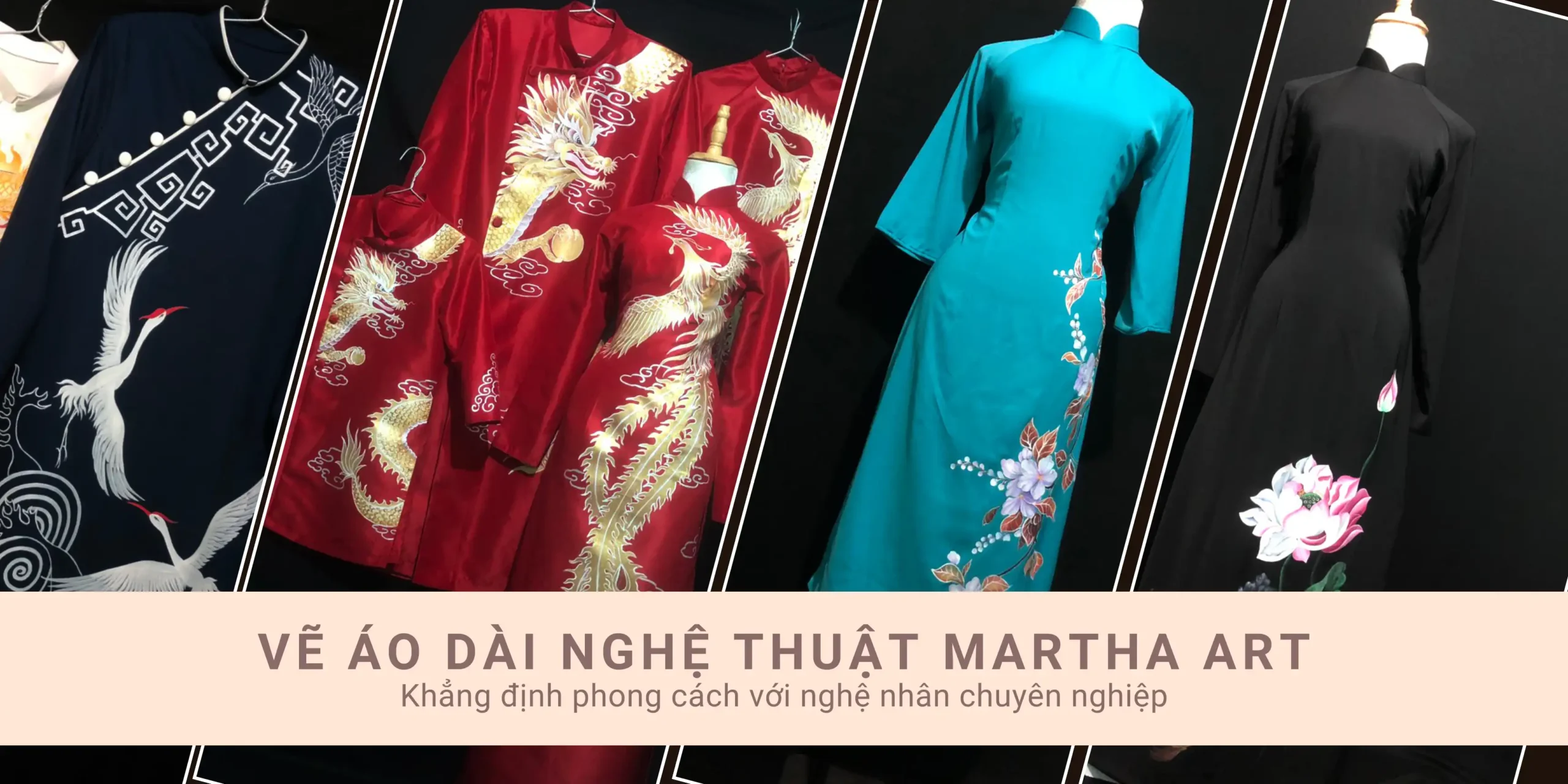 Vẽ áo dài Martha Art