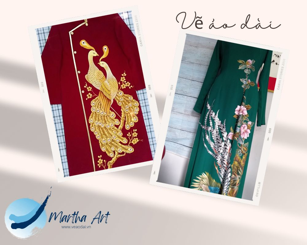 Cách Lê Phổ thể hiện áo dài trong tranh