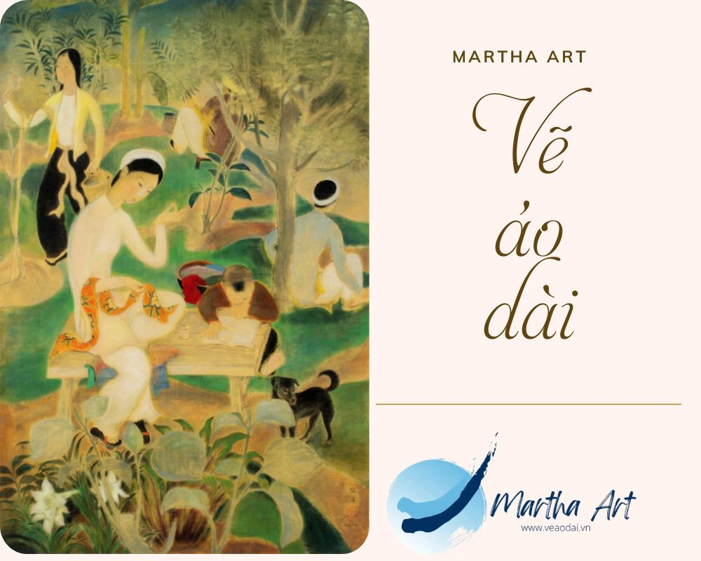 Hình ảnh người phụ nữ trong áo dài Lê Phổ