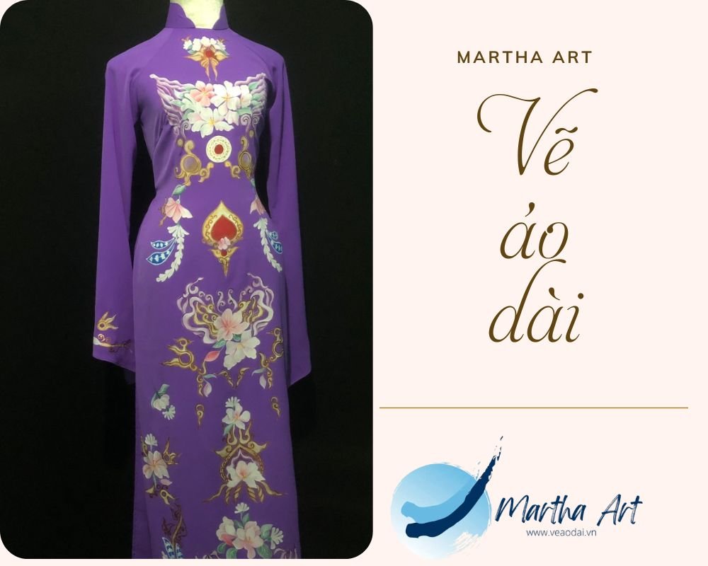 mẫu áo dài nhung trẻ đẹp