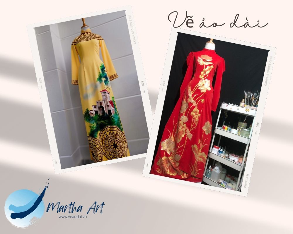 những áo dài đẹp nhất hiện nay