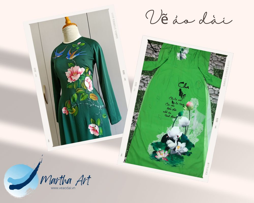 áo dài người già