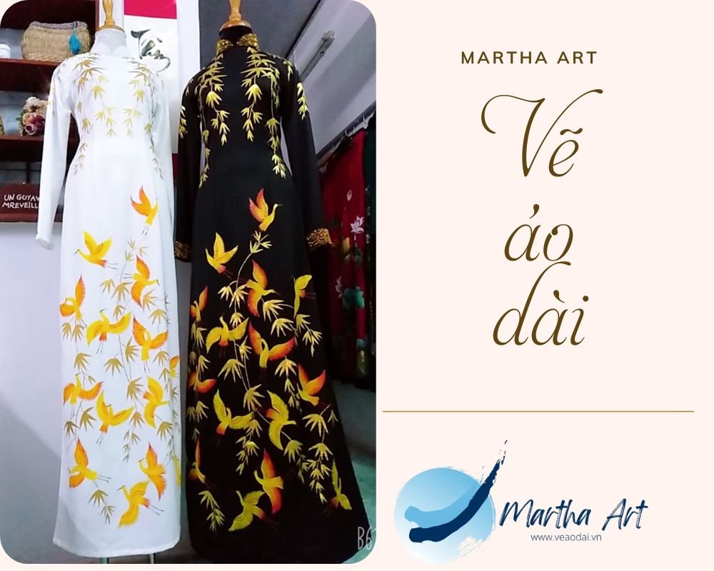 áo dài thêu