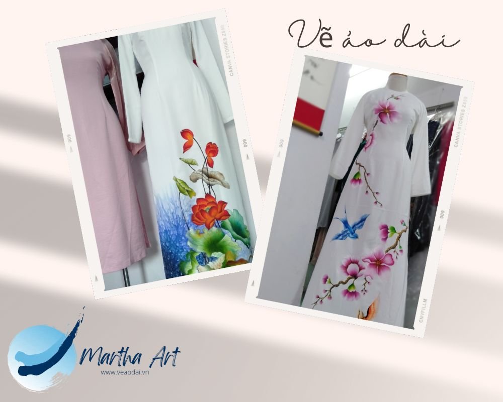 áo dài thêu