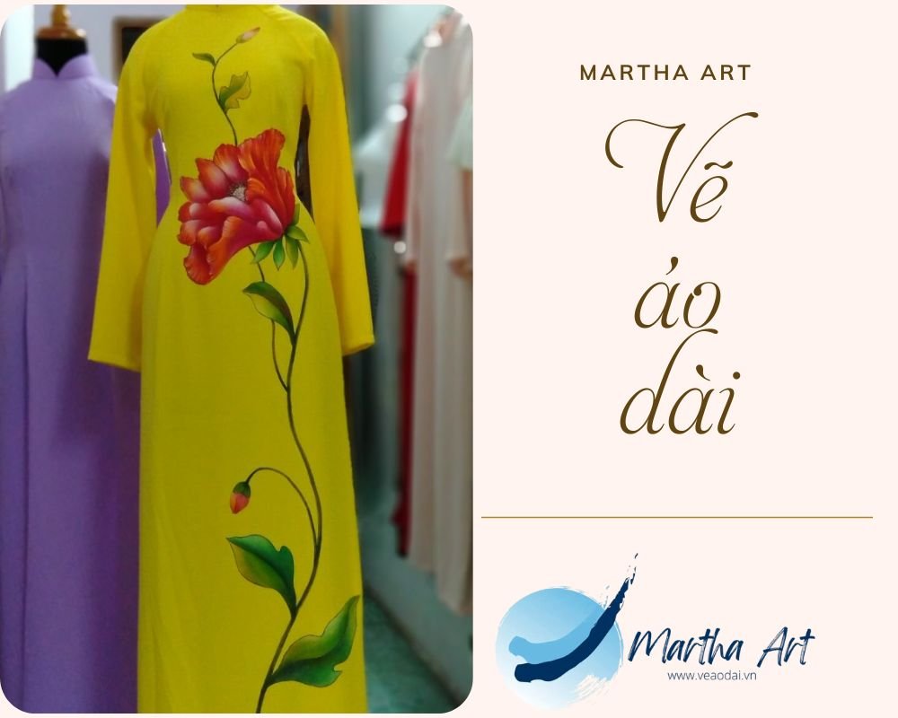 áo dài thêu