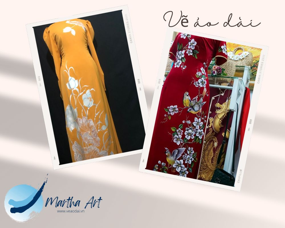 những mẫu áo dài trẻ trung đơn giản