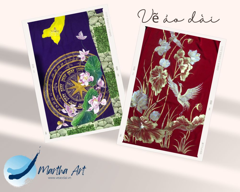 những mẫu áo dài trẻ trung đơn giản