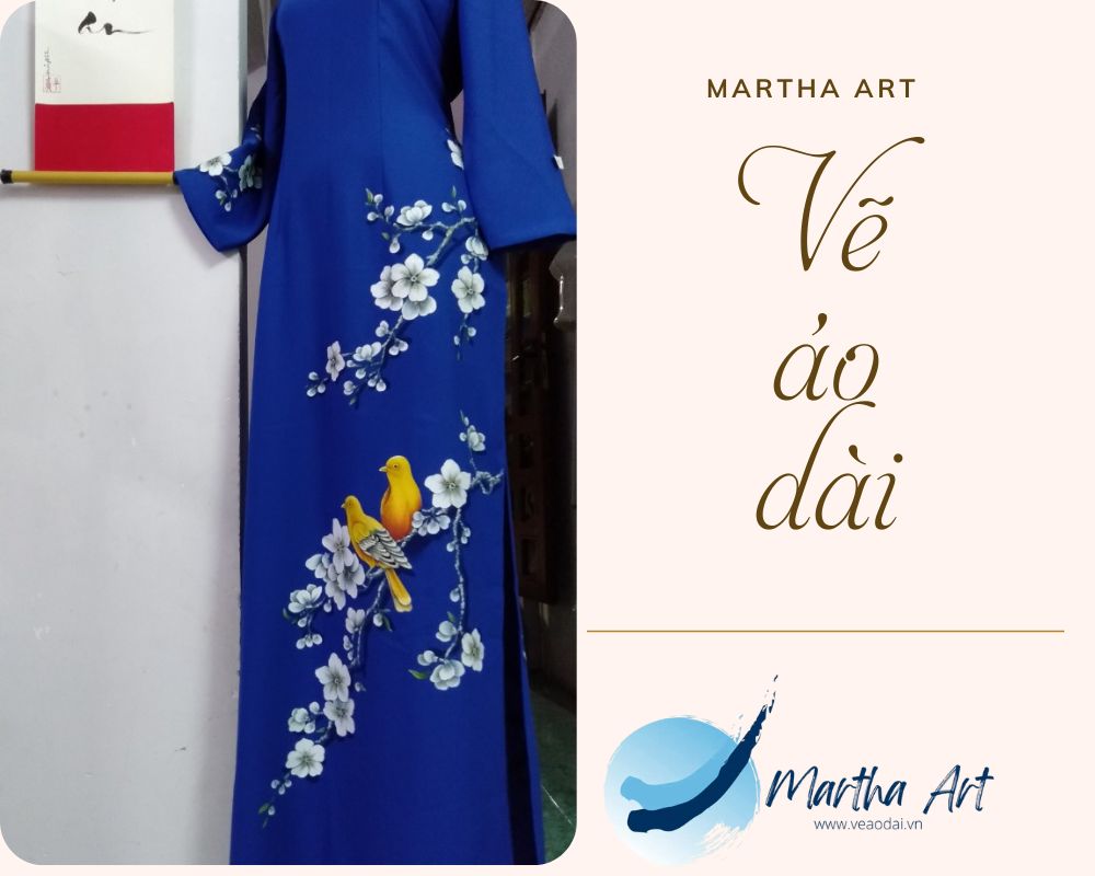vẽ thiết kế thời trang áo dài